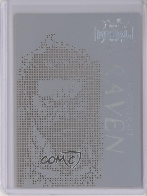 2022 Upper Deck Marvel Metal Universe Spider-Man Platinum Portraits Kraven ob9