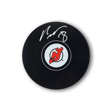 Ondrej Palat Autographed New Jersey Devils Hockey Puck