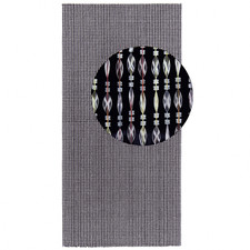 TENDA MOSCHIERA MOD. CORALLO 125x240 cm - colore CRISTALLO AMBRA