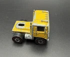 Hot Wheels Redline 1973 Road King Mountain Mining Cab in Yellow with Base Clip