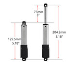 Mini Micro Linear Actuator 12V 3" 75mm 6.4N/1.4lbs 150mm/s Fast Speed + Brackets — photo 1