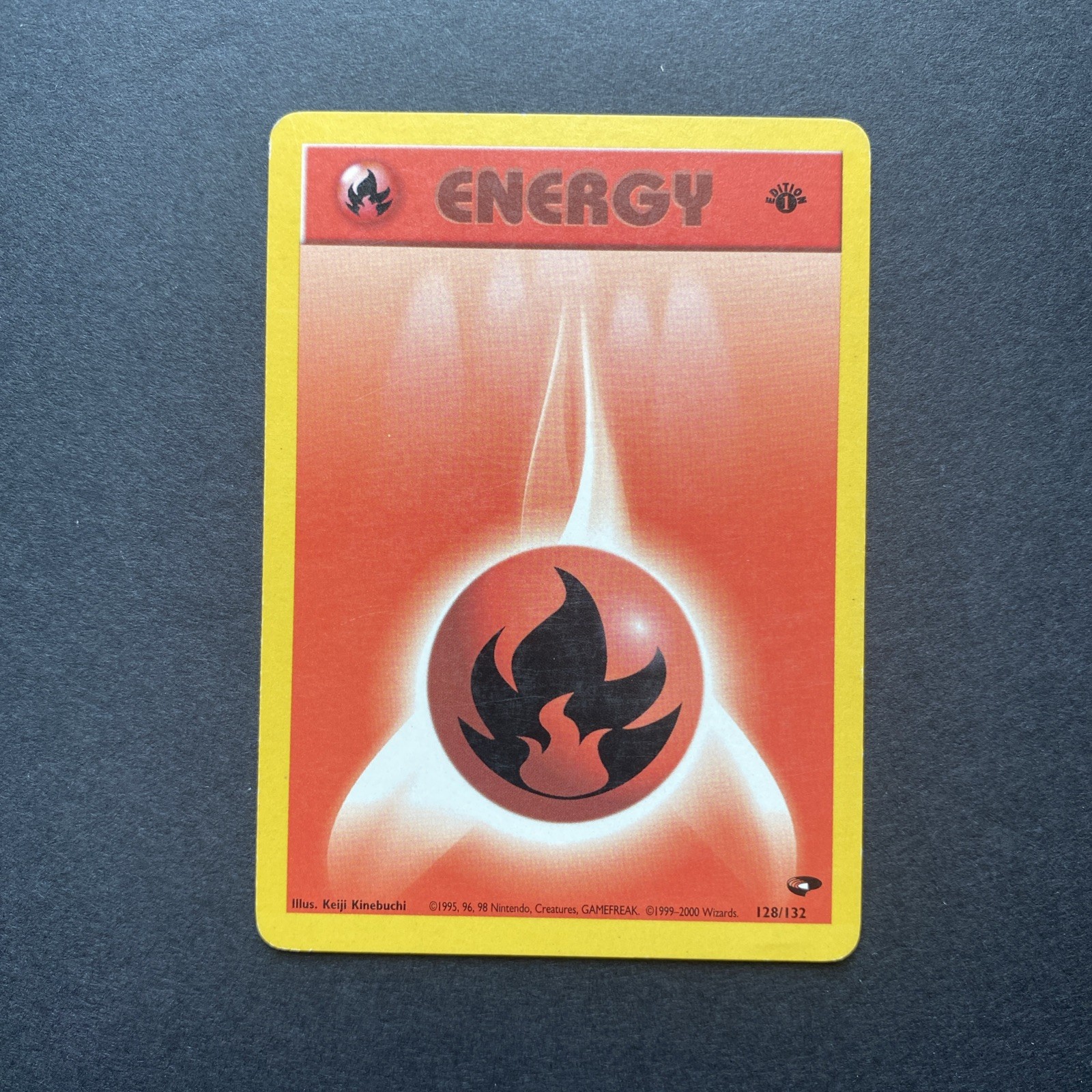 Fire Energy 128/132 Gym Challenge Regular
