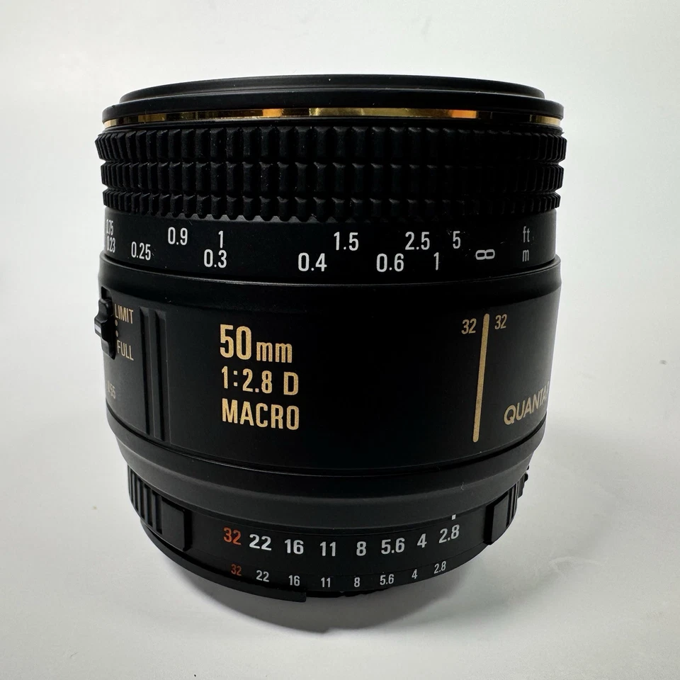 Quantaray 50mm 1:2.8 Macro AF-D Lens For Nikon W/ Box EUC - Image 2 of 4