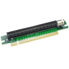 GODSHARK PCI-Express 16x Riser Card 90 Degree Right Angle Riser Adapter Card ...