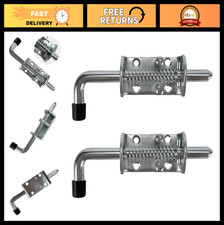 Heavy-Duty Steel Spring Loaded Latch Pin Assembly 6.5" - 2 Set Spring Latches fo