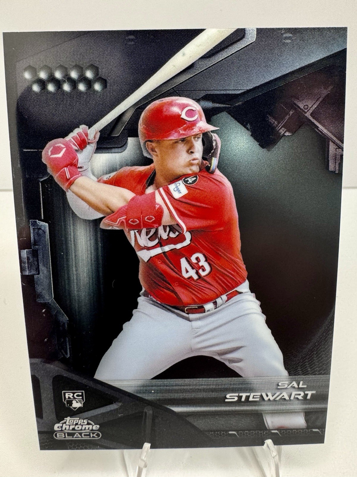 Sal Stewart 2026 Topps Chrome Black RC #30 Cincinnati Reds Rookie