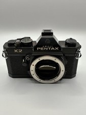   Exc 5  Pentax K2 35mm SLR Film Camera Black Body From Japan