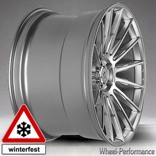 20 Zoll A401 deep concave Alufelgen 9x20 5x112 ET34 in silber für Audi