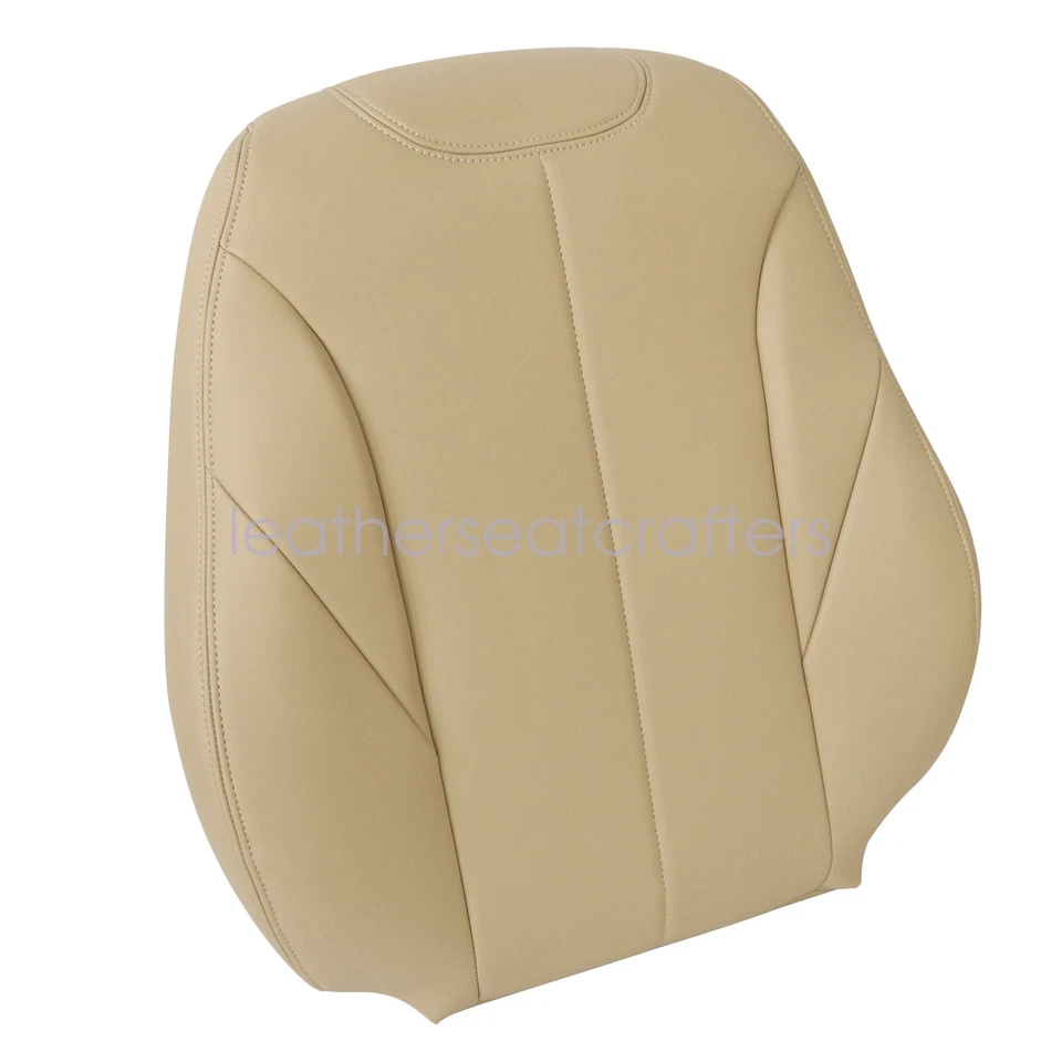New For BMW F30 330i xDrive 340i xDrive 2012-2018 Passenger UPPER Seat Cover Tan - Imagem 2 de 4