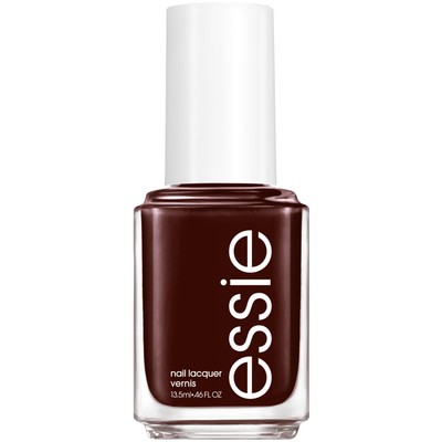 essie Odd Squad Vegan Nail Polish 0.46 Fl Oz Glossy Brown Coffee Color