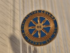 Pin's Rare..Sur Les Traces De Christophe Colomb..