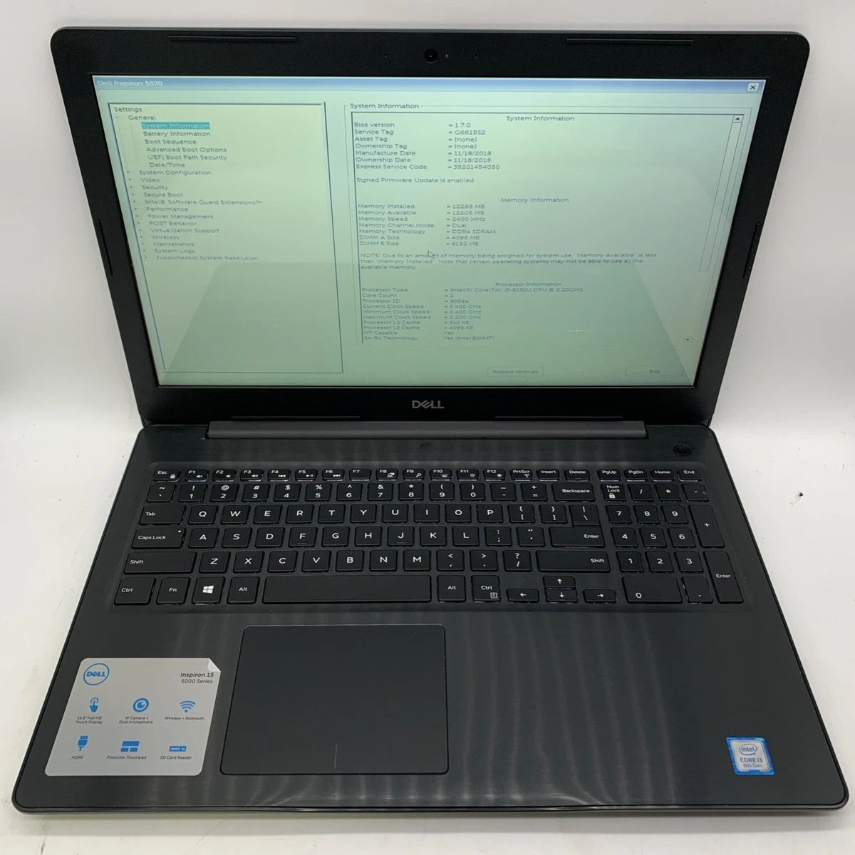 Dell Inspiron 15 5570 Notebooks/Laptops for Sale | Shop New & Used