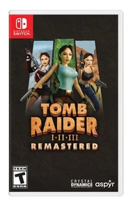 Tomb Raider I-III Remasterisé Starring Lara Croft (Switch Nintendo) - Nouveau, scellé