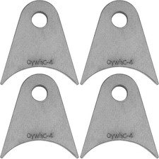 Weld on Tabs, shock mounts, Universal Weld on Tabs 3" Axle Mount-1/4" Thick