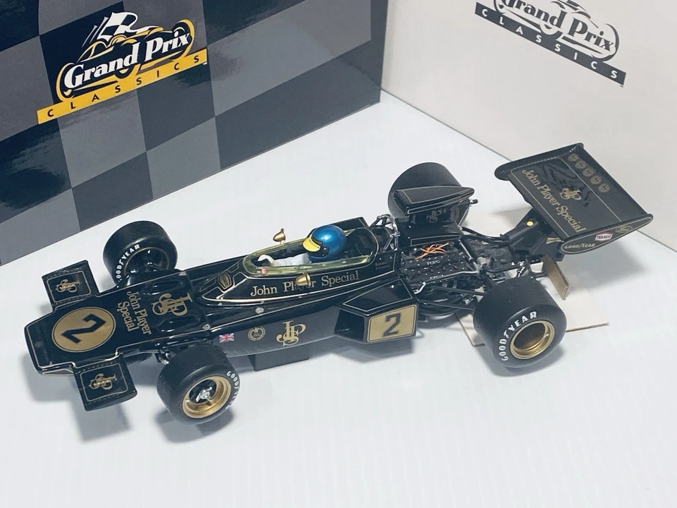 Exoto 1973 Lotus 72 D ganador del Gran Premio de Italia Ronnie Peterson GPC97031 JPS 1:18 Foto 3 de 4
