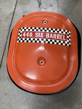 Oem Mopar 70 71 72 B E Body Six Pack 6 Barrel Non Air Grabber Air Cleaner Base Oem Mopar 70 71 72 B E Body Six Pack 6 Barrel Non Air Grabber Air Cleaner Base
