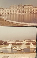 Found Photo Kraków Poland Photograph Photos Vienna Austria Belvedere Palace 70s