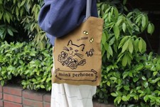 mina perhonen Cat's Issue Collaboration Tote Bag 10th Anniversary Unused