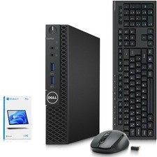 Dell Optiplex 3050 Micro PC i5-7th 16GB RAM 512GB SSD WiFi WirelessK M Window 11