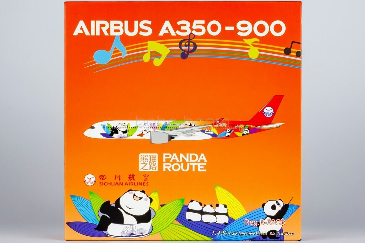 NG Model 1:400 Scale Sichuan Airlines Airbus A350-900 Diecast