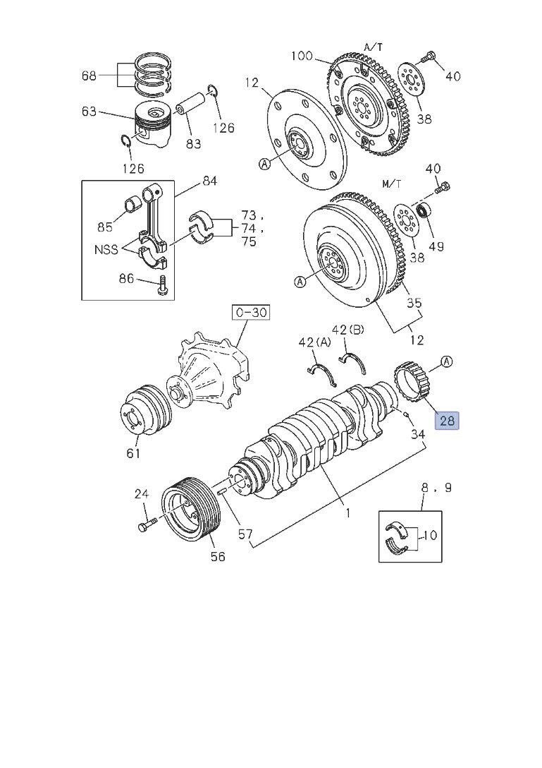 逃走中1〜2、4〜6 Brand-New-Crankshaft-for-Isuzu