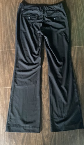 Mossimo Black Stretch Dress Pants Straight Leg Machine Washable Pockets Size 2 - Picture 6 of 11