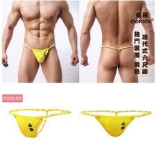 japonais hommes gay String Broderie Sumo sous-vêtement slips culottes Sexy