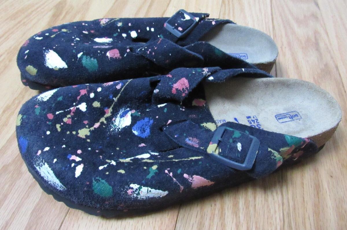 Birkenstock x The Great $325 Boston in Midnight Blue w Birkenstock x The Great $325 Boston in Midnight Blue w