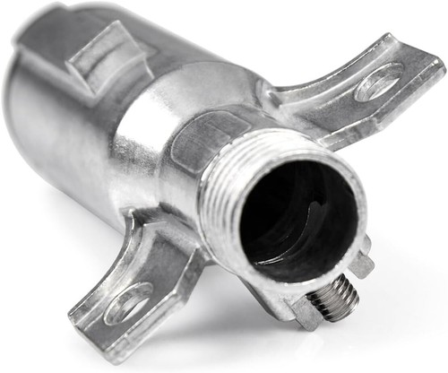 Conector de remolque redondo de 7 pines de alta resistencia enchufe de remolque de 7 vías enchufe de semirremolque - Imagen 4 de 7