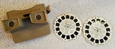 Vintage Sawyer's Beige ViewMaster  2 Huckleberry Hound  Friends Reels