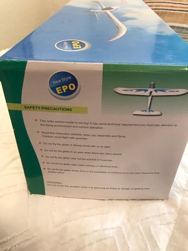 Electric Airplane New Style EPO *NEW* Radio Control Model - Picture 4 of 7