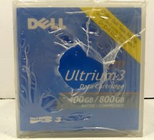 Lot of 5 Dell 0HC591 LTO Ultrium 3 400/800GB Data Tape Cartridges