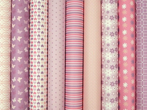 DOVECRAFT BONITO PÉTALOS ROSA MUESTRA PAPELES 12 X 6" X 6" - Imagen 2 de 7