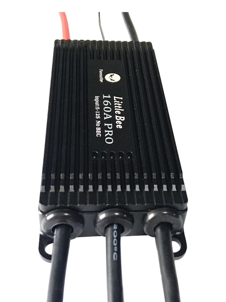 160A 5-12S HV brushless esc for Airplane Aircraft FVT 48V ESC - Image 3 of 4