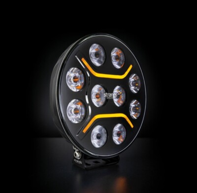 1 Teilig - DARK KNIGHT INTENSE 9'' VOLL-LED-FAHRLICHT - Strands