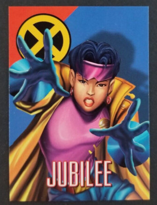 Jubilee 1996 Marvel Vision Fleer Skybox Card #33 (NM)