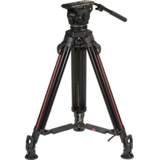 Cartoni Focus 12 Fluid Head with 2-Stage Carbon Fiber Smart-Stop SDS Tripod