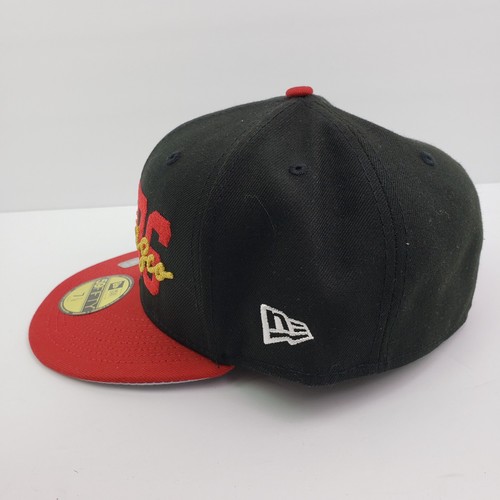 New Era 59FIFTY NFL On Field San Francisco 49ers Mens Sz 7 7/8 Black Fitted Hat - Picture 4 of 8