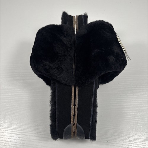 EMU AUSTRALIA Fluffy Slippers Women’s Sz 9 / Men’s Sz 8 Slip On Flip Flops NEW - Picture 4 of 7