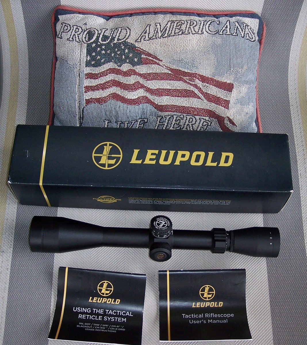 Leupold Mark Mod 1 3-9x40mm Tactical FireDot Scope MIB115370 | eBay