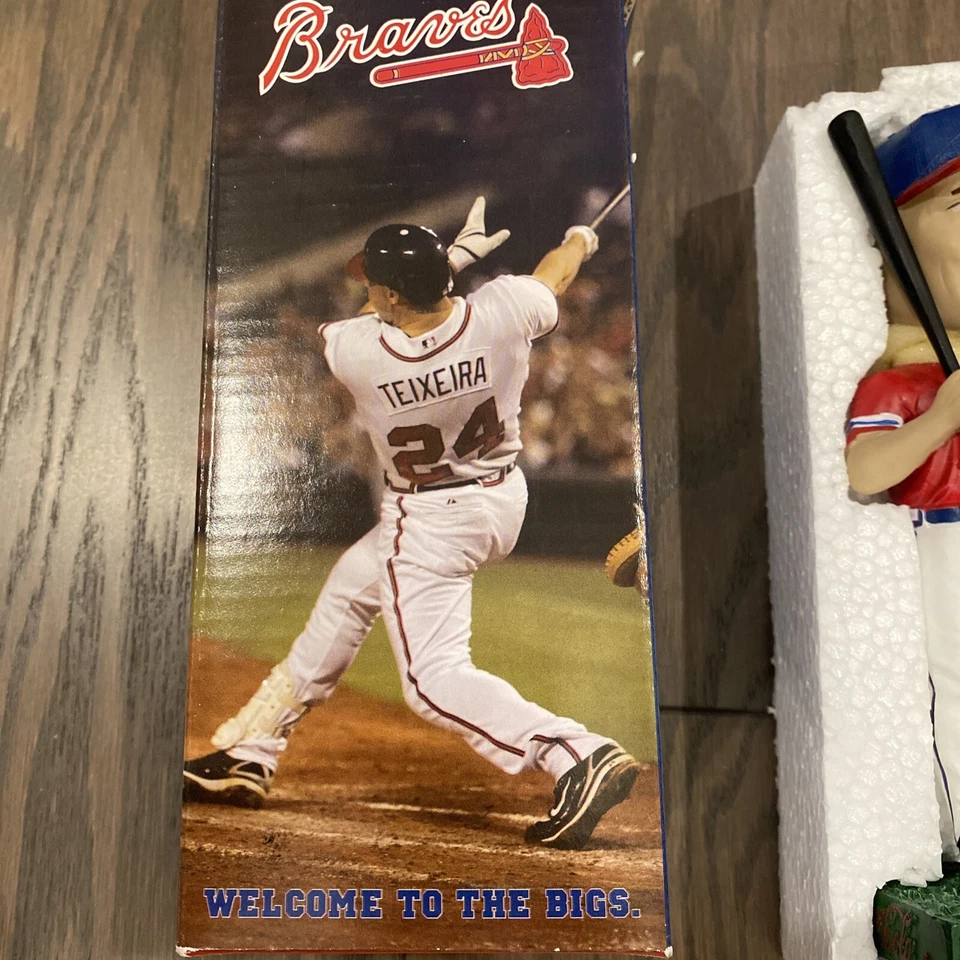 Mark Teixeira Atlanta Braves SGA 2008 Bobblehead Collectors Series #24 Coca-Cola Foto 4 de 4