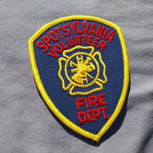 Spotsylvania PA Pennsylvania Volunteer Fire Dept. 4.5" Patch | eBay