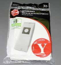 Hoover WindTunnel Type Y WindTunnel Vacuum Bag Y 3 Pack 4010100Y Type Z Tempo