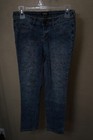 Allen B by Allen Schwartz size 4 cotton blue jeans for women stamped pattern — photo 2