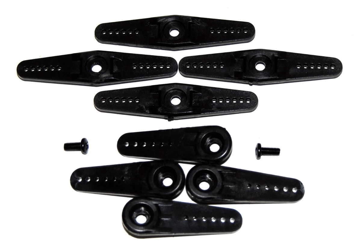 Dubro DB3344 Bracci Servo Duale Per Modellismo RC - Nylon Con Ball Link E Hardware Per Grandi Superfici
