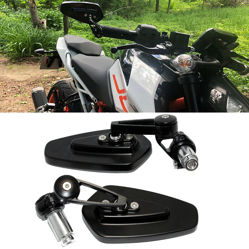 Universal Rearview Side Mirrors Arrow Mirror For 7/8