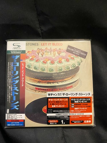 The Rolling Stones *Let It Bleed *SHM-CD *Japan import *ABKCO *UICY-93796 *NM/NM | eBay