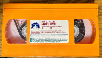 Blue［Times］ VHS Blues Clues Telling Time With Blue VHS 97368789432| eBay