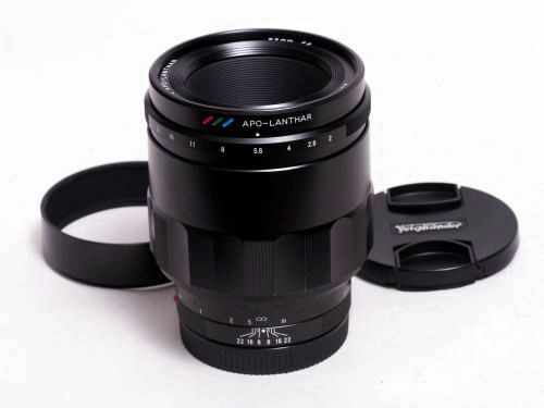 Voigtlander Macro Apo-Lanthar 65mm F2 Lens for Sony E Excellent from Japan F/S