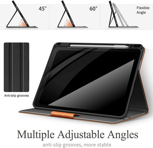 AUAUA Hülle für iPad Pro 11 2020 1. 2. 3. G eingebauter Bleistifthalter Ledergefühl - Bild 21 von 33